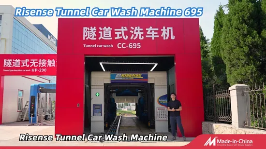 Efficient 14 Brush Car Wash Machine with High-Performance Blowers